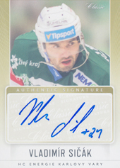 Sičák Vladimír 16-17 OFS Classic Authentic Signature #21