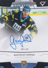 Gašpar Rastislav 19-20 Tipsport Liga Authentic Signature #A24