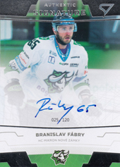 Fábry Branislav 19-20 Tipsport Liga Authentic Signature #A27