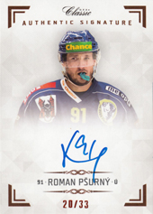 Pšurný Roman 18-19 OFS Chance liga Authentic Signature #AS029