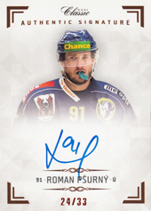 Pšurný Roman 18-19 OFS Chance liga Authentic Signature #AS029