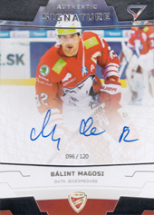 Magosi Bálint 19-20 Tipsport Liga Authentic Signature #A30