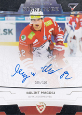 Magosi Bálint 19-20 Tipsport Liga Authentic Signature #A30