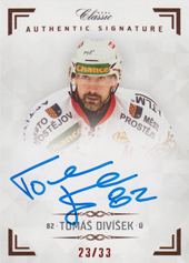 Divíšek Tomáš 18-19 OFS Chance liga Authentic Signature #AS032