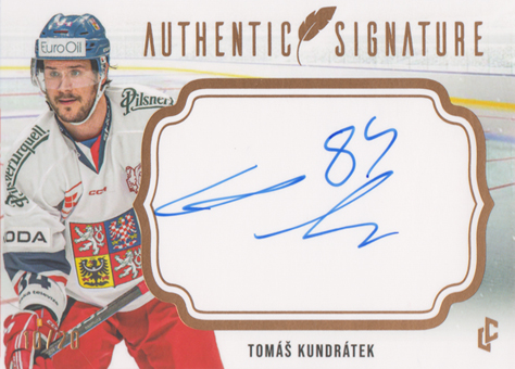 Kundrátek Tomáš 2024 LC Expectations Authentic Signature Gold #AS-32