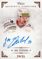 Zdráhal Jan 18-19 OFS Chance liga Authentic Signature #AS037