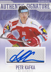 Kafka Petr 15-16 OFS Classic Authentic Signature #41