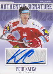 Kafka Petr 15-16 OFS Classic Authentic Signature #41
