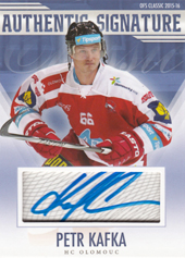 Kafka Petr 15-16 OFS Classic Authentic Signature #41