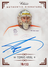 Král Tomáš 18-19 OFS Chance liga Authentic Signature #AS065