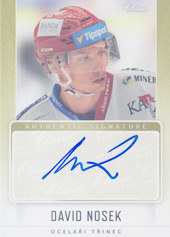 Nosek David 16-17 OFS Classic Authentic Signature #68