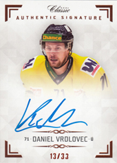 Vrdlovec Daniel 18-19 OFS Chance liga Authentic Signature #AS073
