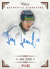 Jeník Jan 18-19 OFS Chance liga Authentic Signature #AS076