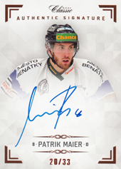 Maier Patrik 18-19 OFS Chance liga Authentic Signature #AS077