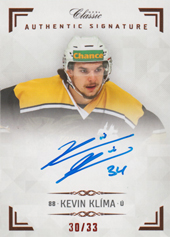 Klíma Kevin 18-19 OFS Chance liga Authentic Signature #AS083