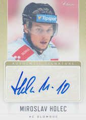 Holec Miroslav 16-17 OFS Classic Authentic Signature #84