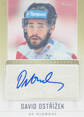 Ostřížek David 16-17 OFS Classic Authentic Signature #86