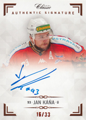 Káňa Jan 18-19 OFS Chance liga Authentic Signature #AS087