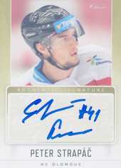 Strapáč Petr 16-17 OFS Classic Authentic Signature #87
