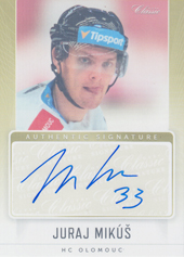 Mikúš Juraj 16-17 OFS Classic Authentic Signature #88