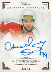 Ovčačík Ctirad 18-19 OFS Chance liga Authentic Signature #AS088
