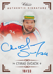 Ovčačík Ctirad 18-19 OFS Chance liga Authentic Signature #AS088