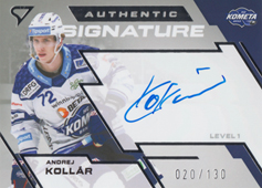 Kollár Andrej 23-24 Tipsport Extraliga Authentic Signature Level 1 #SL1-AK