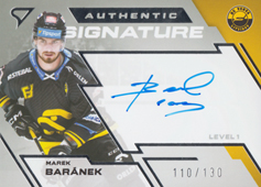Baránek Marek 23-24 Tipsport Extraliga Authentic Signature Level 1 #SL1-BA