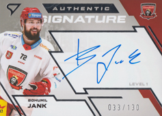 Jank Bohumil 23-24 Tipsport Extraliga Authentic Signature Level 1 #SL1-BH