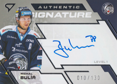 Bulíř Michal 23-24 Tipsport Extraliga Authentic Signature Level 1 #SL1-BU