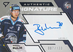 Bulíř Michal 23-24 Tipsport Extraliga Authentic Signature Level 1 #SL1-BU