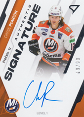 Pearson Chase 23-24 Tipos Extraliga Authentic Signature Level 1 #SL1-CP