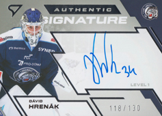 Hrenák Dávid 23-24 Tipsport Extraliga Authentic Signature Level 1 #SL1-DH