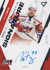 Nátny Dávid 23-24 Tipos Extraliga Authentic Signature Level 1 #SL1-DN