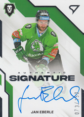 Eberle Jan 22-23 Tipsport Extraliga Authentic Signature Level 1 #AS1-JE