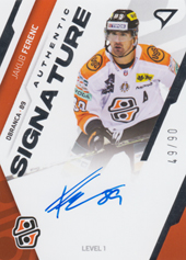 Ferenc Jakub 23-24 Tipos Extraliga Authentic Signature Level 1 #SL1-JF