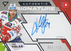 Kolář Jan 23-24 Tipsport Extraliga Authentic Signature Level 1 #SL1-JK
