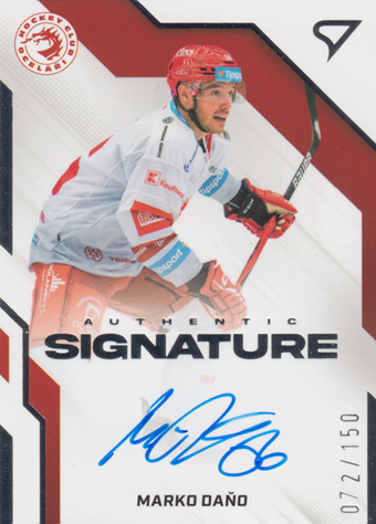 Daňo Marko 22-23 Tipsport Extraliga Authentic Signature Level 1 #AS1-MD