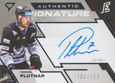 Plutnar Michal 23-24 Tipsport Extraliga Authentic Signature Level 1 #SL1-MP