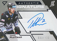 Plutnar Michal 23-24 Tipsport Extraliga Authentic Signature Level 1 #SL1-MP