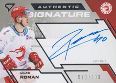 Roman Miloš 23-24 Tipsport Extraliga Authentic Signature Level 1 #SL1-MR