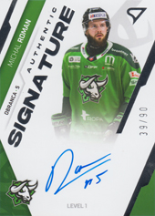 Roman Michal 23-24 Tipos Extraliga Authentic Signature Level 1 #SL1-MR