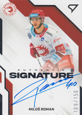 Roman Miloš 22-23 Tipsport Extraliga Authentic Signature Level 1 #AS1-MR
