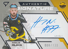 Hlava Nicolas 23-24 Tipsport Extraliga Authentic Signature Level 1 #SL1-NH