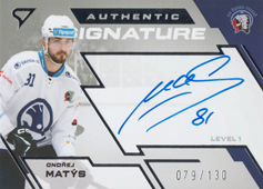 Matýs Ondřej 23-24 Tipsport Extraliga Authentic Signature Level 1 #SL1-OM