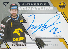 Zygmunt Paweł 23-24 Tipsport Extraliga Authentic Signature Level 1 #SL1-PZ