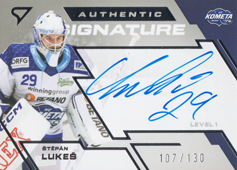 Lukeš Štěpán 23-24 Tipsport Extraliga Authentic Signature Level 1 #SL1-SL