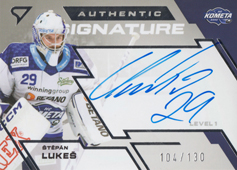 Lukeš Štěpán 23-24 Tipsport Extraliga Authentic Signature Level 1 #SL1-SL
