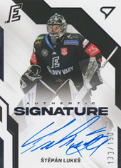 Lukeš Štěpán 22-23 Tipsport Extraliga Authentic Signature Level 1 #AS1-SL