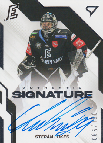 Lukeš Štěpán 22-23 Tipsport Extraliga Authentic Signature Level 1 #AS1-SL